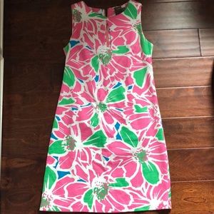 Floral shift dress